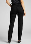 Lee Marion Straight Jeans, Black Rinse