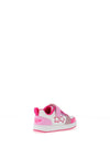 Lelli Kelly Daisy Velcro Trainers, White Multi