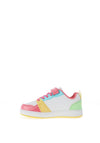 Lelli Kelly Daisy Velcro Trainers, Pink Multi