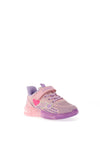 Lelli Kelly Marta Knit Velcro Trainers, Pink