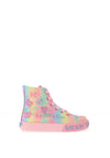 Lelli Kelly Myla Mid Hi Top Trainers, Pink Multi