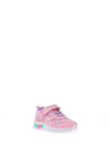 Lelli Kelly Denise Light Up Velcro Trainers, Pink Multi