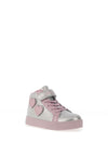 Lelli Kelly Girls Miriam Metallic Hi Top Trainers, Lilac