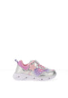 Lelli Kelly Girl Stella Star Light Up Trainer, Silver