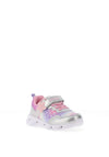 Lelli Kelly Girl Stella Star Light Up Trainer, Silver