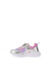 Lelli Kelly Girl Stella Star Light Up Trainer, Silver