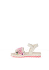 Lelli Kelly Girl Serena Velcro Sandals, White