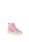 Lelli Kelly Girl Serena Floral Hi Top Trainer, White