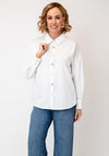Leo & Ugo Shell Button Shirt, White
