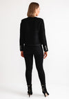 Leo and Ugo Button Up Jacket, Black