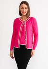 Leo and Ugo Glitter Trim Twinset, Pink
