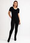 Leo and Ugo Monochrome Pearl Twinset, Black