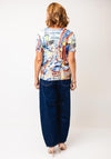 Leo & Ugo Street Print Top and Cardigan Co Ord, White