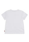 Levi’s Baby Boy Logo Short Sleeve Tee, White