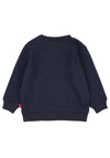 Levi’s Baby Boy Batwing Long Sleeve Sweater, Navy