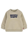 Levi’s Baby Boy Batwing Long Sleeve Sweater, Beige