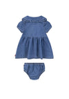 Levi’s Baby Girl Denim Dress and Pant Set, Blue