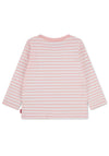 Levi’s Baby Girl Long Sleeve Stripe Top, Pink