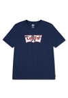 Levi’s Mini Boy Skate Batwing Short Sleeve Top, Navy