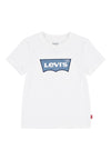Levi’s Older Boy Batwing Short Sleeve Tee, White