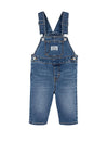 Levis Baby Boy Denim Dungaree, Blue