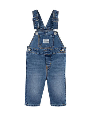 Levis Baby Boy Denim Dungaree, Blue