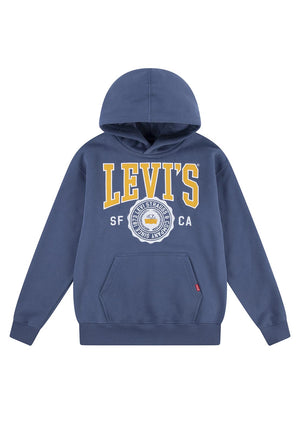 Levis Boys Sporty Long Sleeve Hoodies, Blue