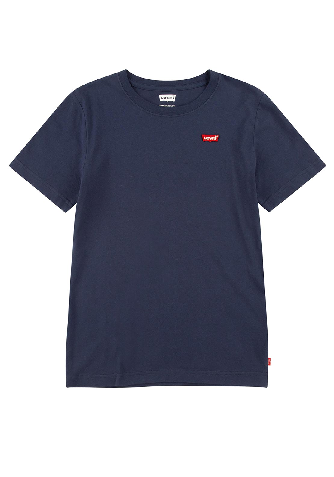Levi’s Boys Batwing Small Logo Long Sleeve Top, Navy