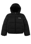Levi’s Mini Boy Hooded Puffer Coat, Black