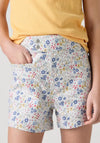 Levi’s Girls Floral Shorts, White