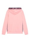 Levis Girls Tape Logo Long Sleeve Hoodie, Pink Icing