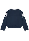 Levi’s Older Girl Varsity Long Sleeve Sweater, Navy