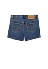 Levis Girl 501 Denim Short, Dark Blue