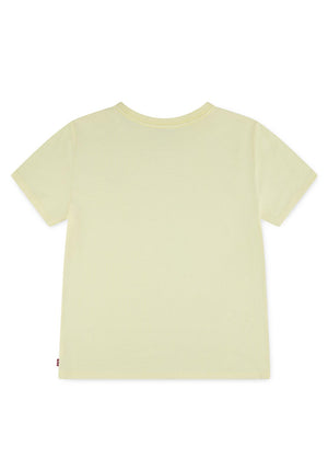 Levi’s Mini Girl Batwing Short Sleeve Tee, Yellow