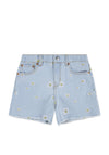 Levi’s Older Girl A Line Daisy Denim Shorts, Blue
