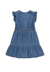 Levi’s Older Girl Flutter Sleeve Denim Dress, Blue