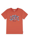 Levi’s Older Girl Floral Lace Short Sleeve Tee, Coral