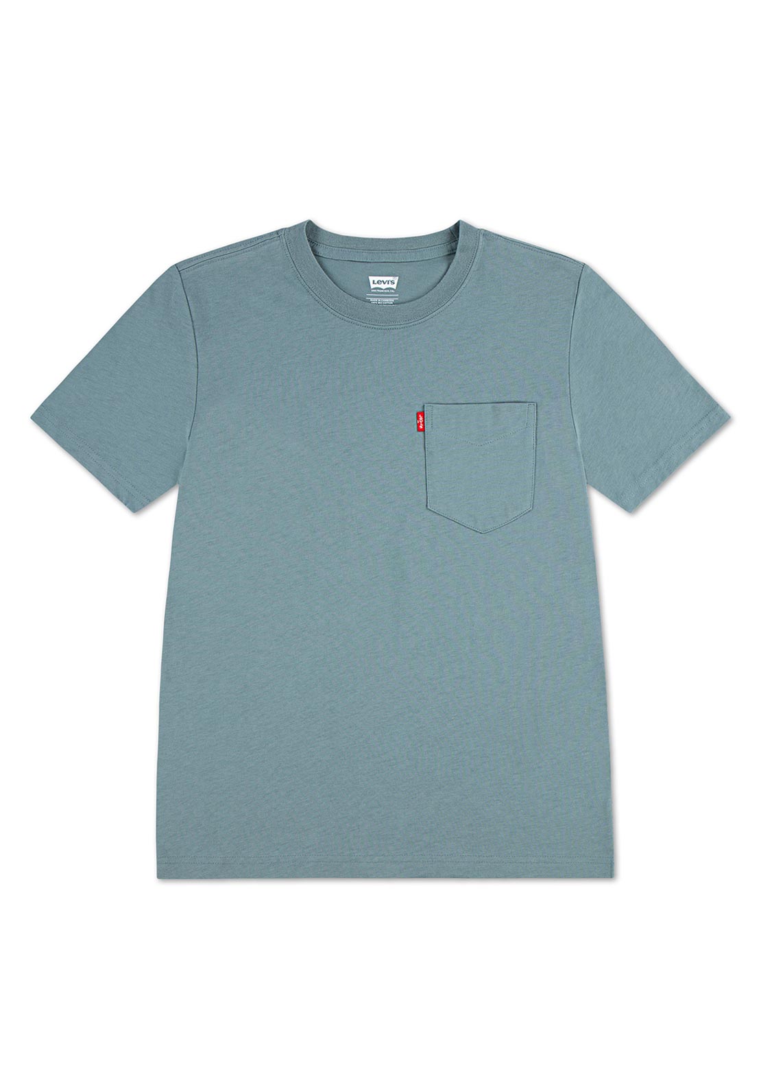 Levi’s Mini Boy Sunset Pocket Short Sleeve Tee, Grey