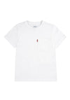 Levi’s Mini Boy Sunset Pocket Short Sleeve Tee, White