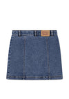 Levi’s Older Girl Button Denim Skirt, Blue