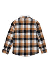Levis Mini Boy Buffalo Flannel Shirt, Tan Multi