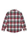 Levi’s Older Boy Check Long Sleeve Flannel Shirt, Red