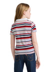 Levi’s Girl Short Sleeve Stripe Polo, Multi