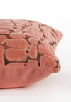 Light & Living Tomba Pebble 45x45cm Cushion, Coral