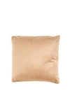 Light and Living Civens Velvet 45x45cm Cushion, Taupe