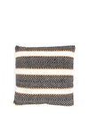 Light and Living Loura Striped 45x45cm Cushion, Beige Multi