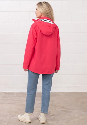 Lighthouse Beachcomber Waterproof Jacket, Raspberry Pink