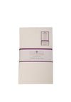 Lily Cotton Luxury King Size Sheet Set, Ivory