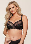 Lingadore Daily Floral Wired Bra, Black