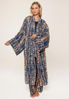 Lingadore Long Sleeve Kimono Robe, Navy